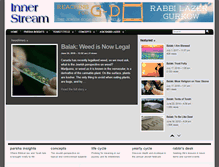 Tablet Screenshot of innerstream.ca